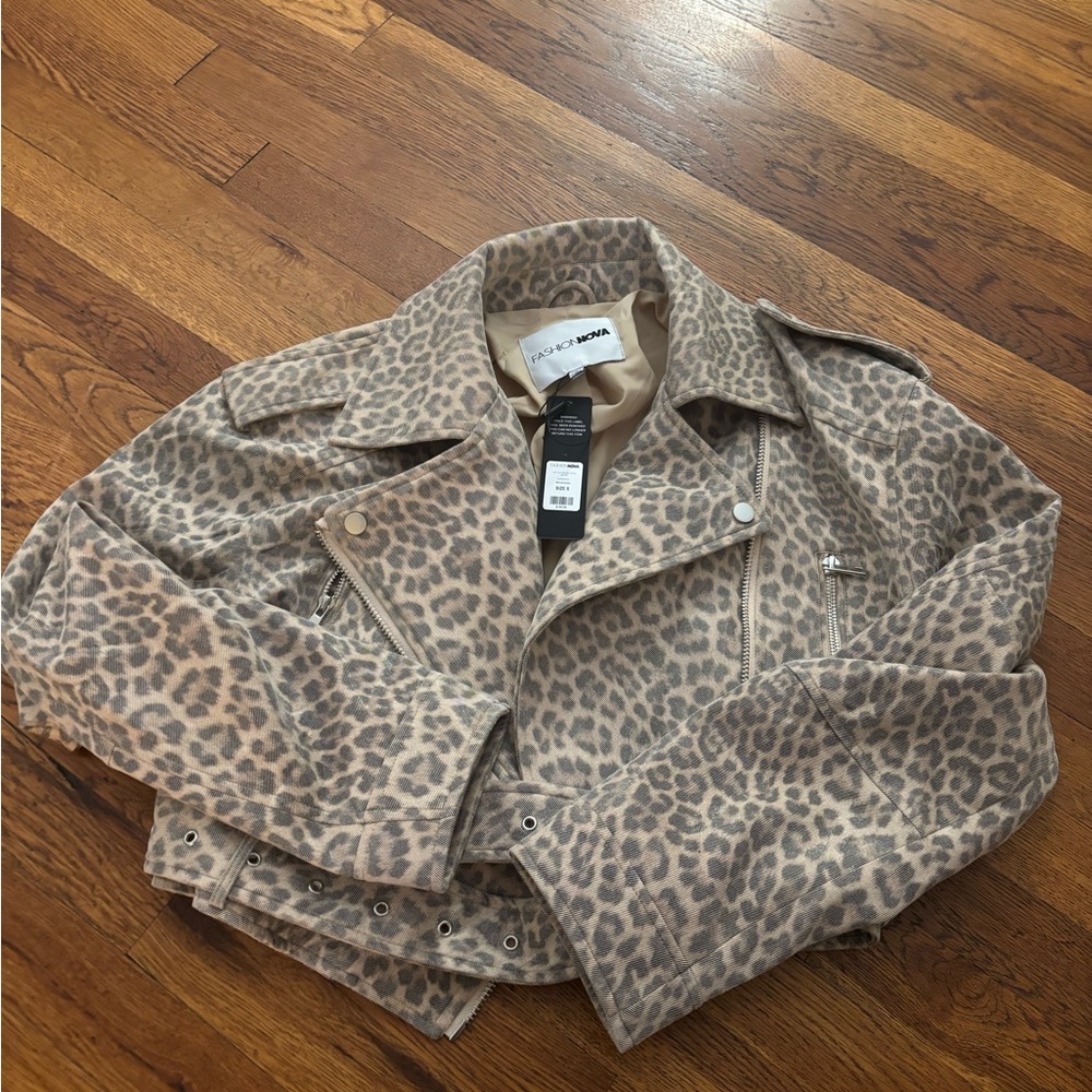 Leopard Print Women's Jacket